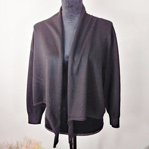 Penton Primrose black knit shrug